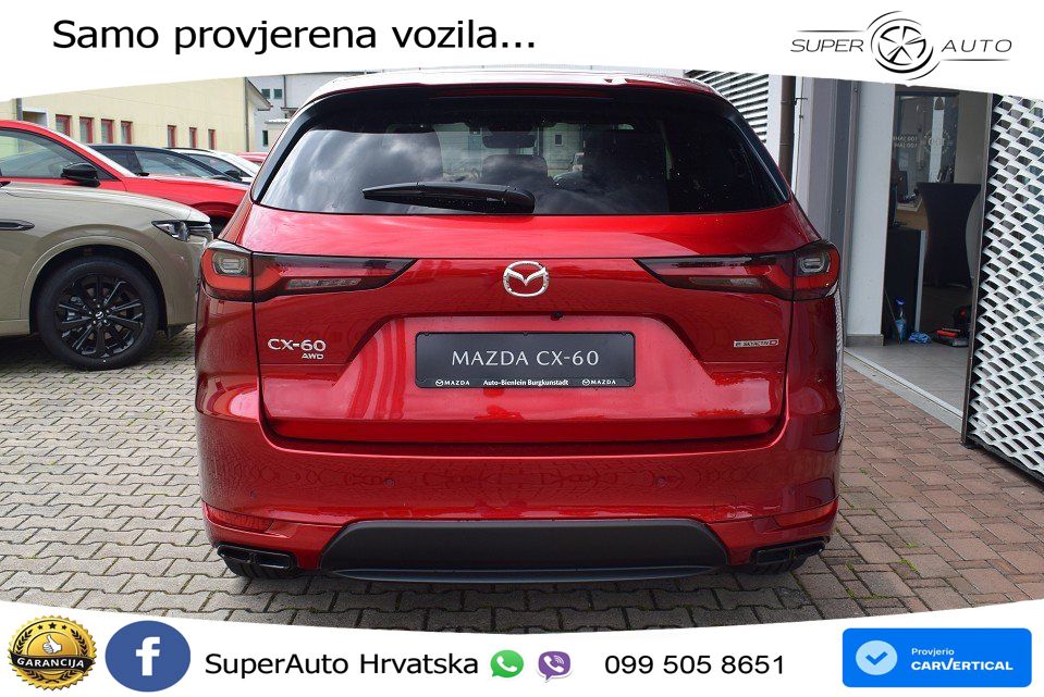 Mazda CX-60 3.3 e-Skyactiv D (254 KS) AWD Automatic MATRIX+GR SJED+KAM