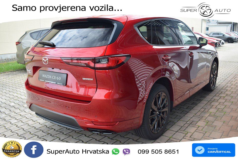 Mazda CX-60 3.3 e-Skyactiv D (254 KS) AWD Automatic MATRIX+GR SJED+KAM