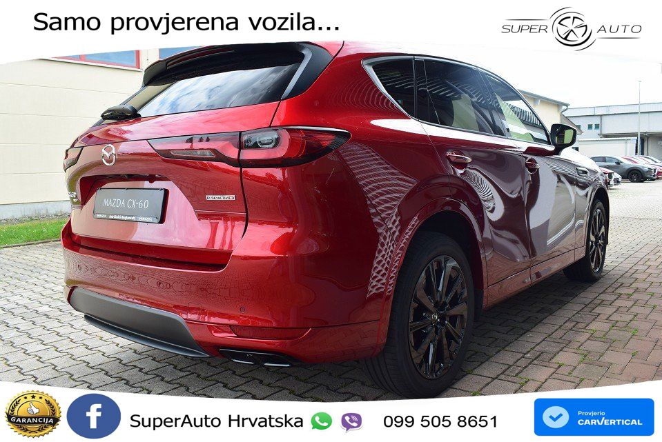 Mazda CX-60 3.3 e-Skyactiv D (254 KS) AWD Automatic MATRIX+GR SJED+KAM