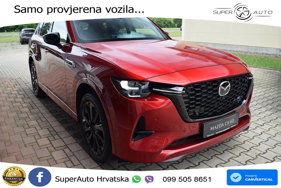 Mazda CX-60 3.3 e-Skyactiv D (254 KS) AWD Automatic MATRIX+GR SJED+KAM