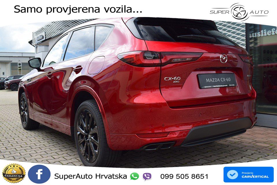 Mazda CX-60 3.3 e-Skyactiv D (254 KS) AWD Automatic MATRIX+GR SJED+KAM