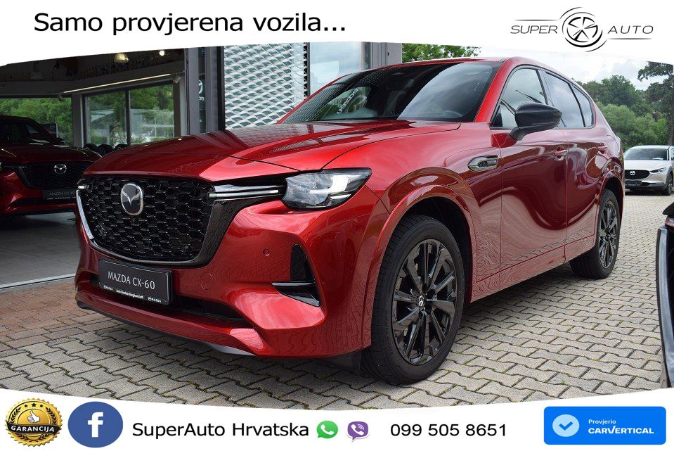 Mazda CX-60 3.3 e-Skyactiv D (254 KS) AWD Automatic MATRIX+GR SJED+KAM
