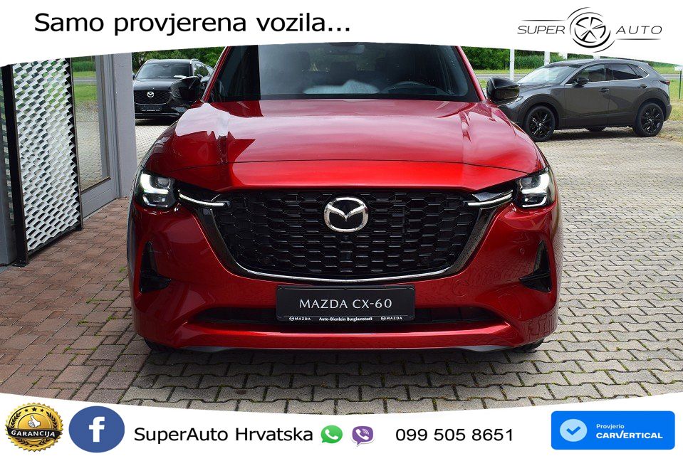 Mazda CX-60 3.3 e-Skyactiv D (254 KS) AWD Automatic MATRIX+GR SJED+KAM