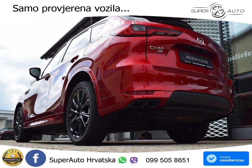 Mazda CX-60 3.3 e-Skyactiv D (254 KS) AWD Automatic MATRIX+GR SJED+KAM