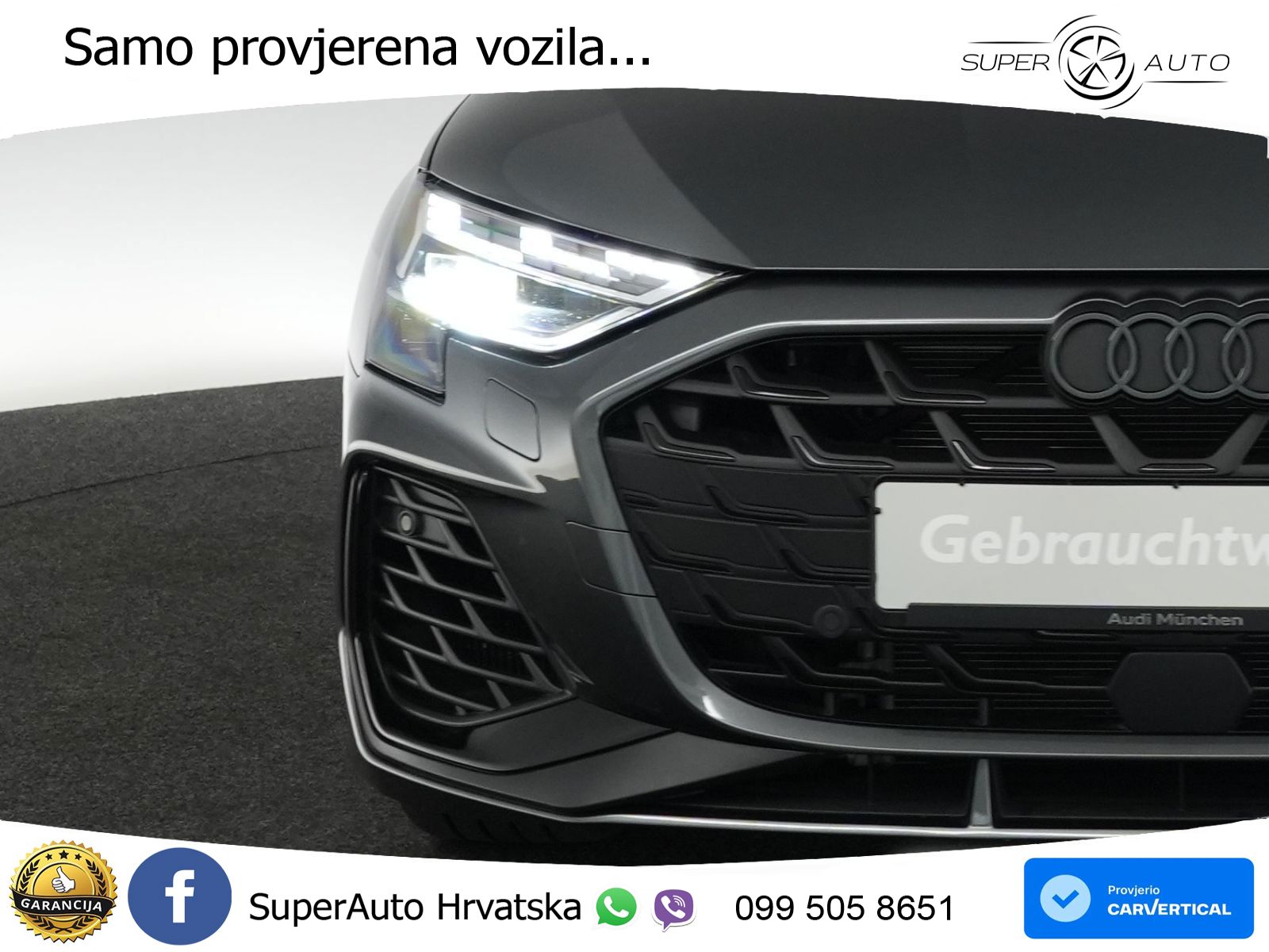 Audi S3 2.0 TFSI (333 KS) quattro S tronic MATRIX+GR SJED+KAM