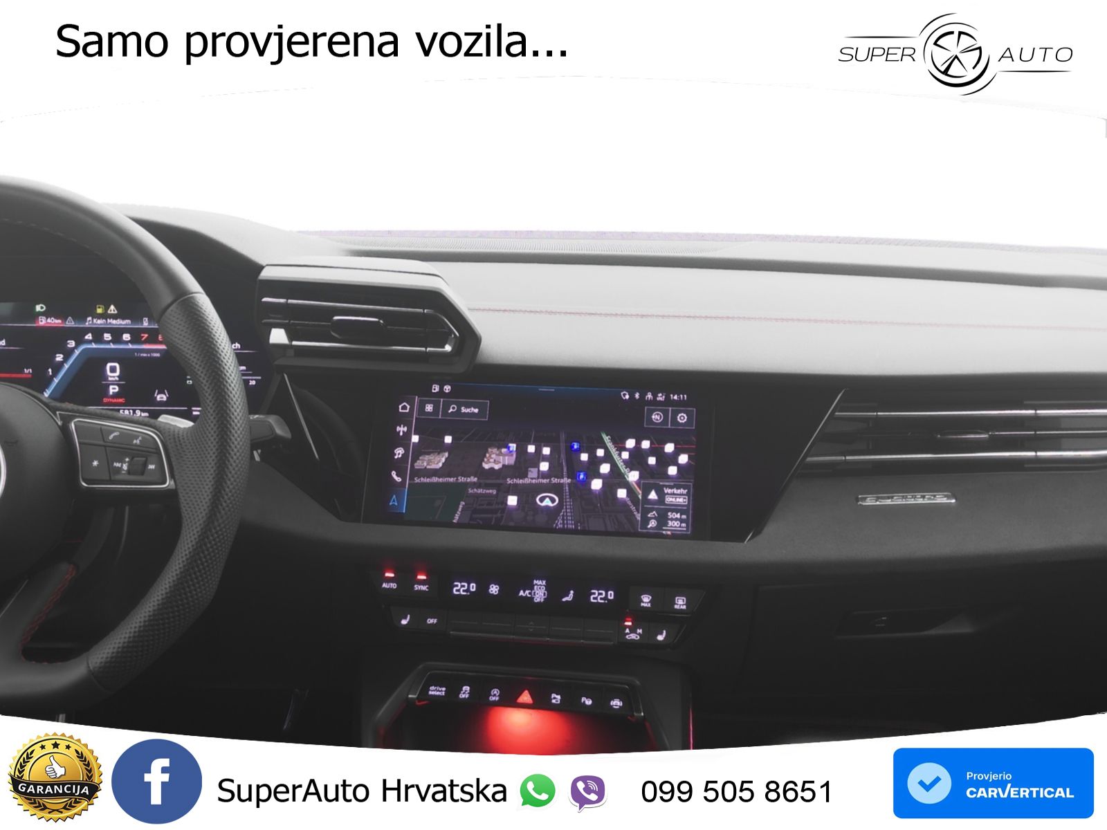 Audi S3 2.0 TFSI (333 KS) quattro S tronic MATRIX+GR SJED+KAM
