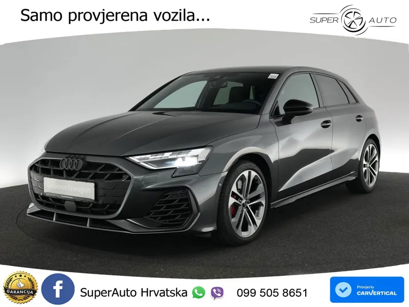 Audi S3 2.0 TFSI (333 KS) quattro S tronic MATRIX+GR SJED+KAM