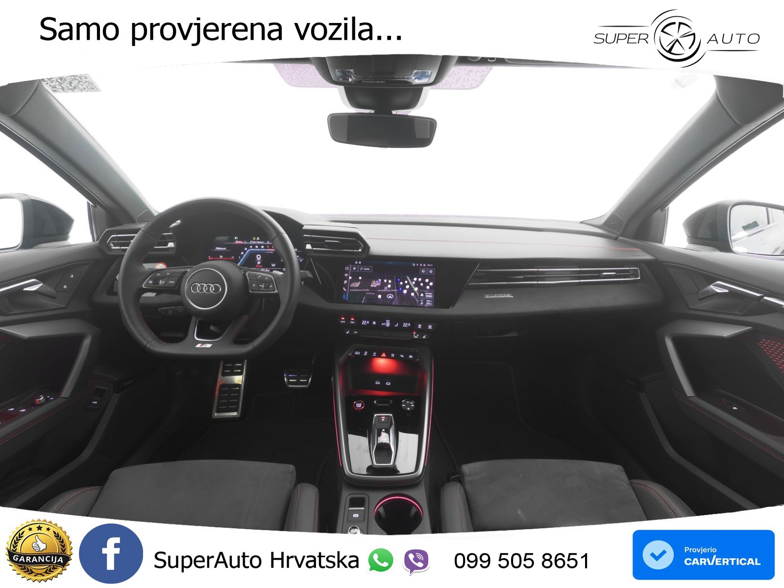 Audi S3 2.0 TFSI (333 KS) quattro S tronic MATRIX+GR SJED+KAM