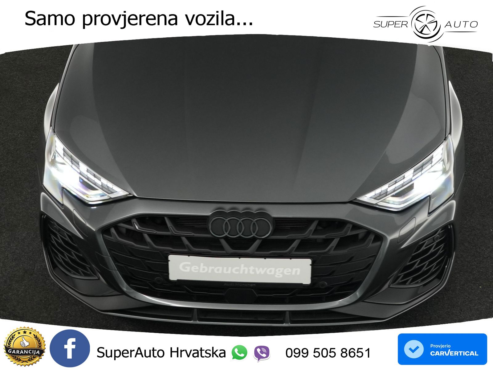 Audi S3 2.0 TFSI (333 KS) quattro S tronic MATRIX+GR SJED+KAM