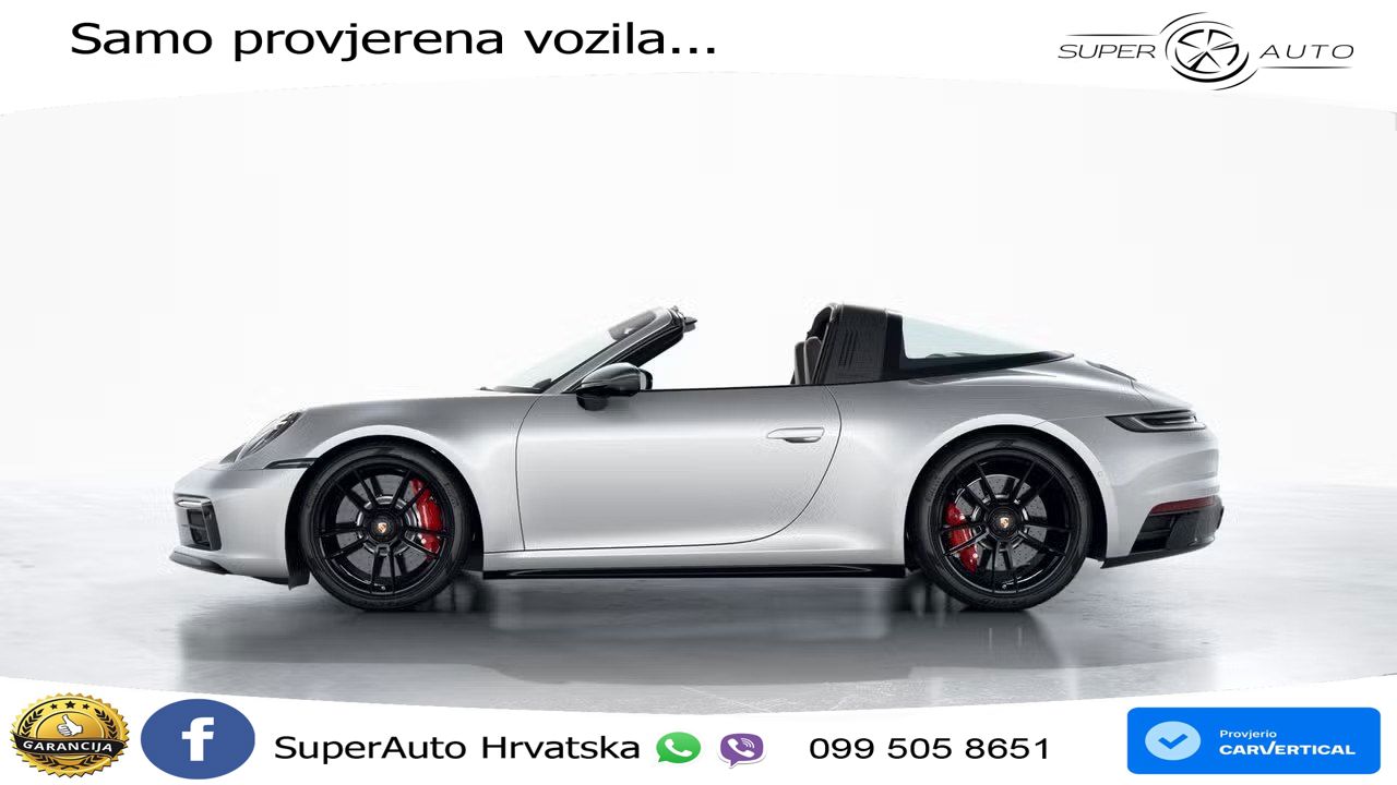 Porsche 911 Carrera 4 GTS Cabriolet 3.0 (480 KS) PDK LED+GR SJED+ACC