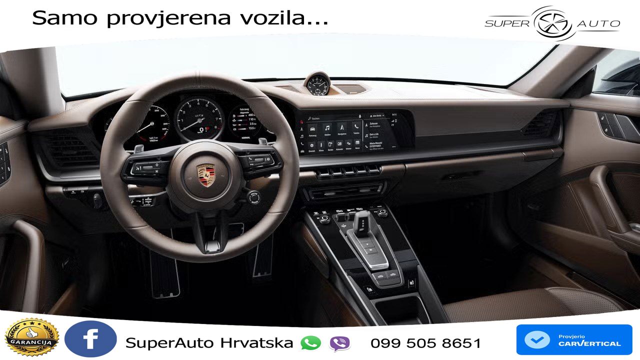 Porsche 911 Carrera 4 GTS Cabriolet 3.0 (480 KS) PDK LED+GR SJED+ACC