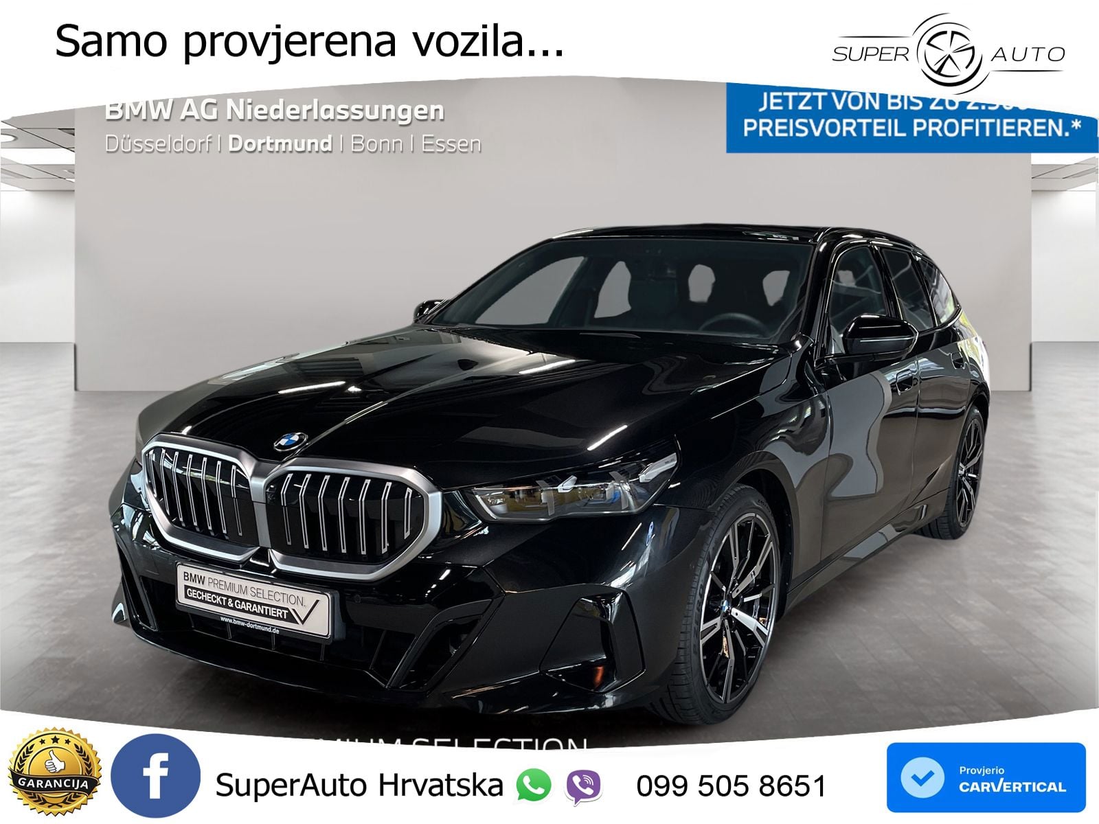 BMW 520d Touring (197 KS) Steptronic M Sport