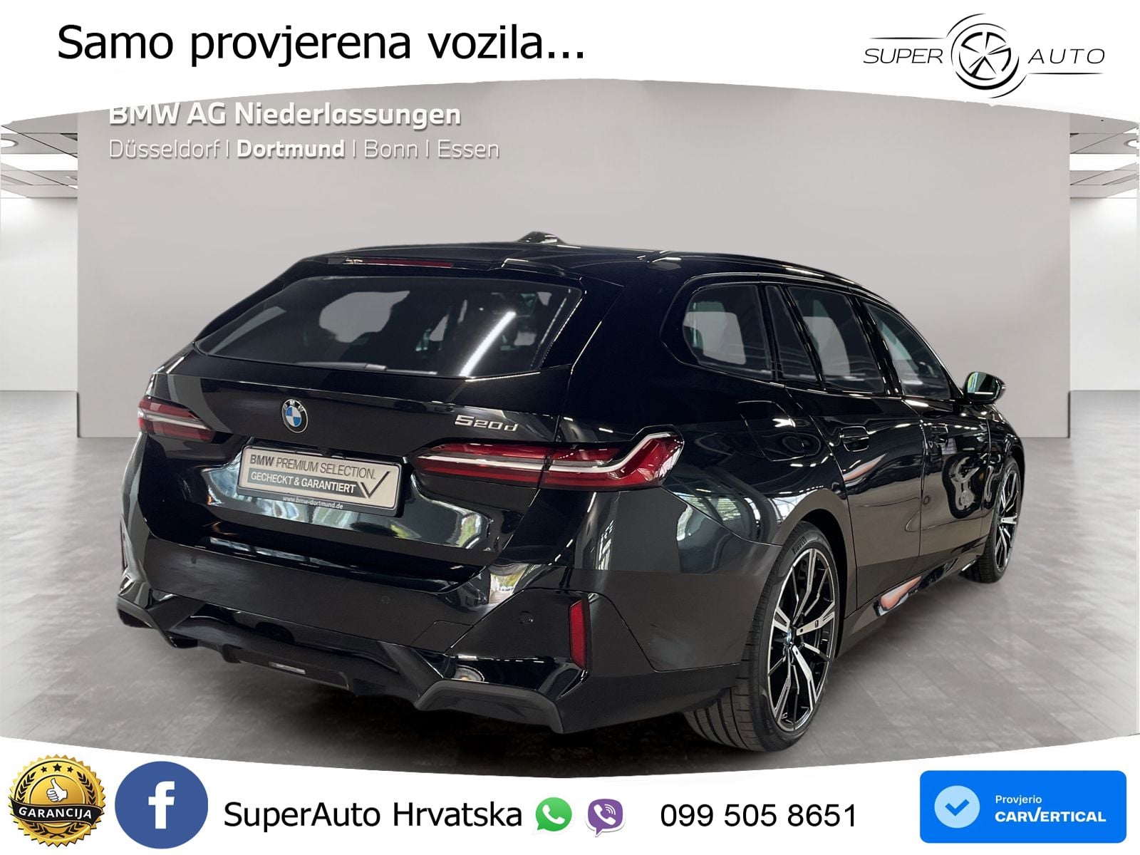 BMW 520d Touring (197 KS) Steptronic M Sport