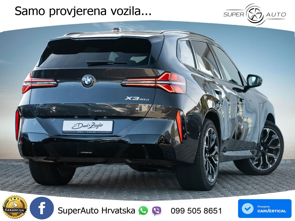 BMW X3 40d xDrive Steptronic ACC+HEAD+4xGR SJED+360+PANO