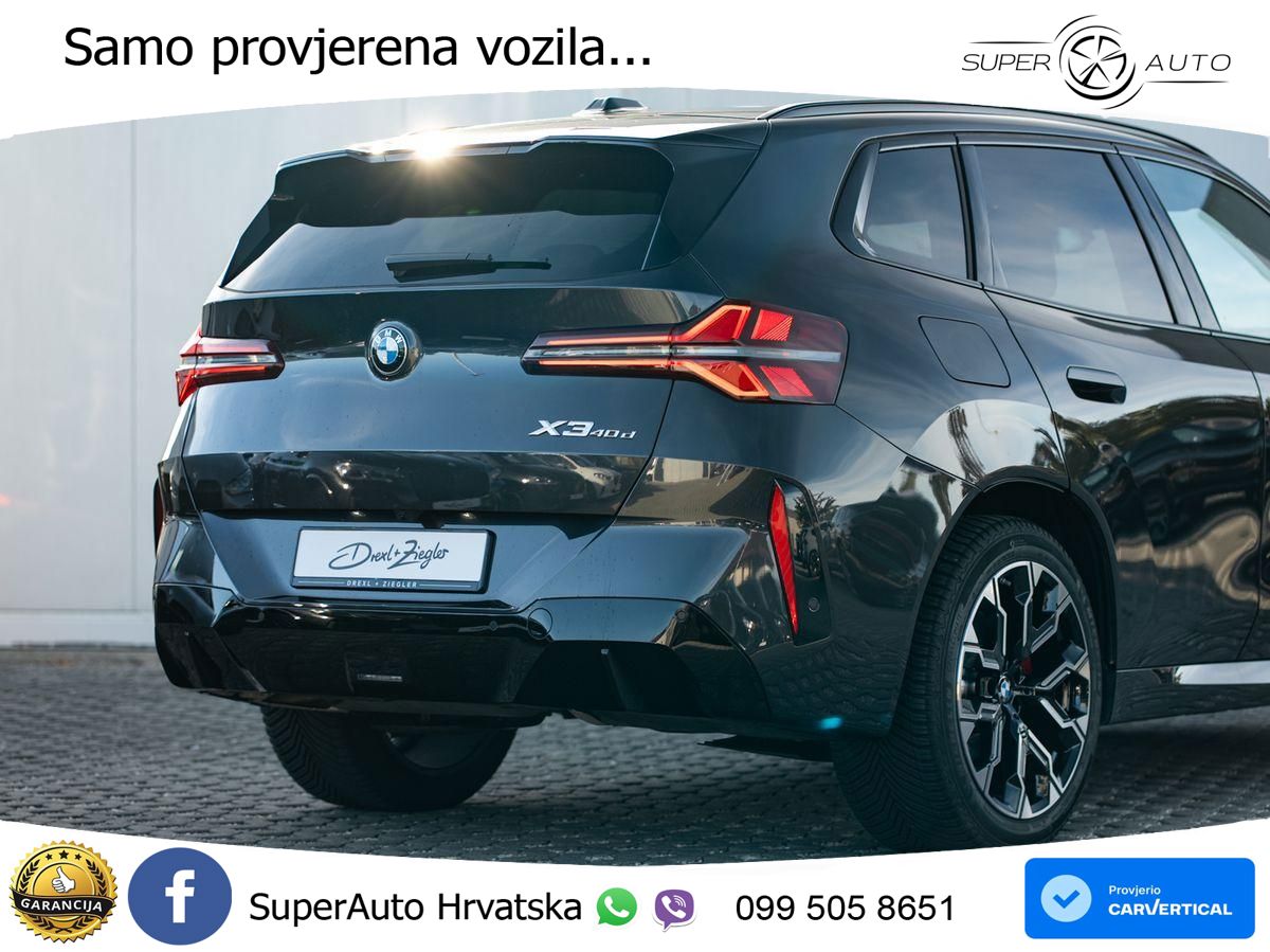 BMW X3 40d xDrive Steptronic ACC+HEAD+4xGR SJED+360+PANO