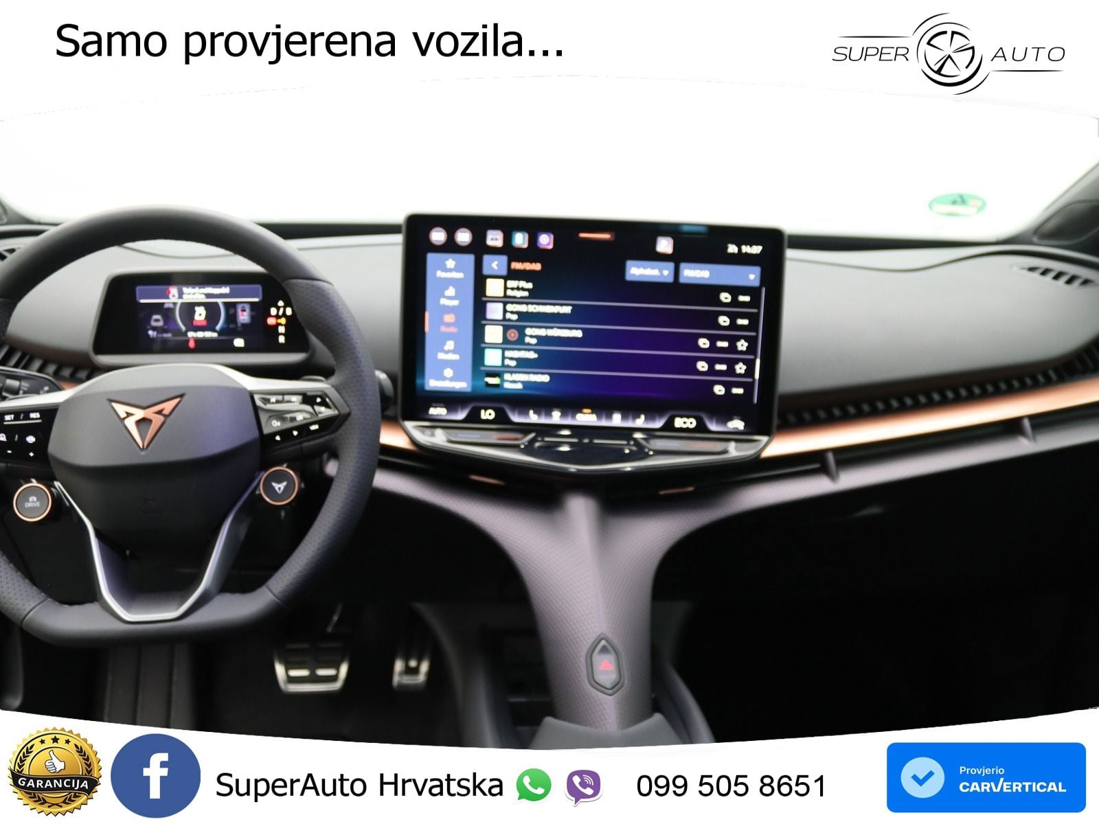 Cupra Tavascan 82 kWh (286 KS) LED+GR SJED+ACC