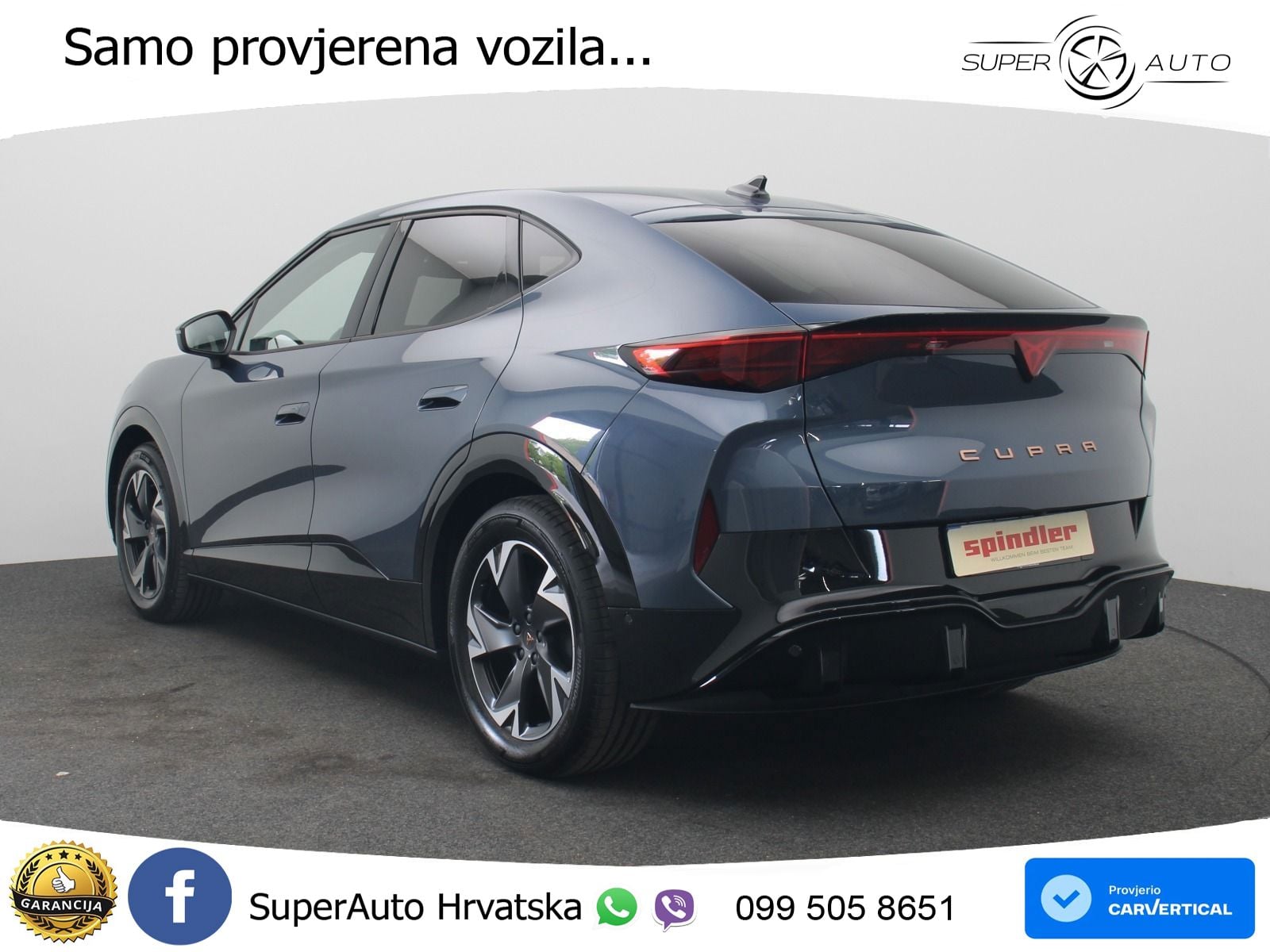 Cupra Tavascan 82 kWh (286 KS) LED+GR SJED+ACC