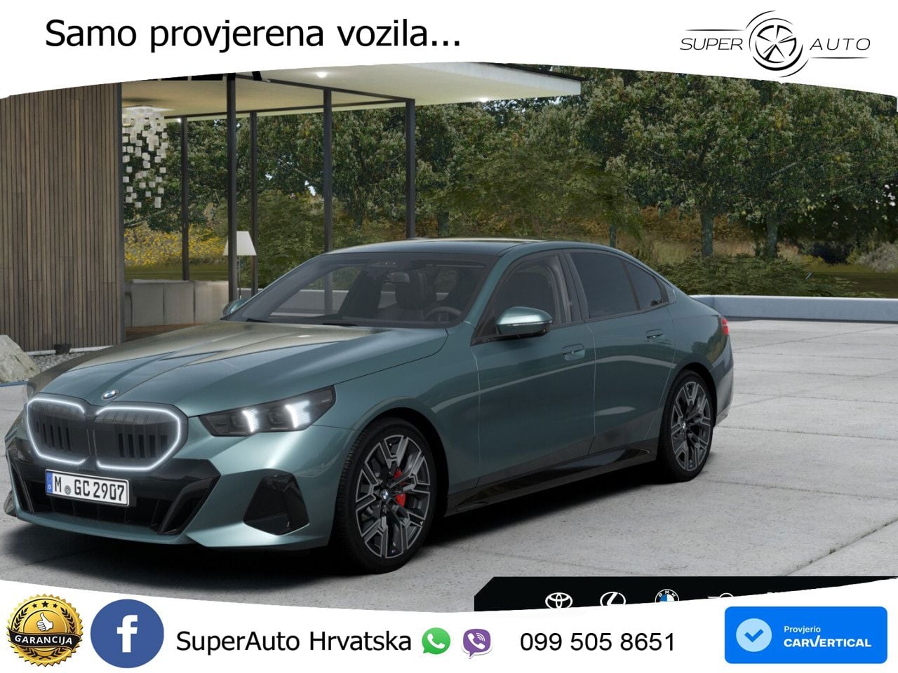 BMW 520i (208 KS) Steptronic M Sport LED+GR SJED+ACC