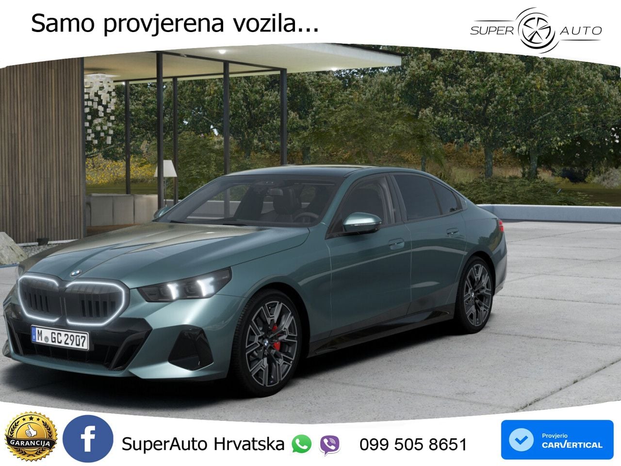 BMW 520i (208 KS) Steptronic M Sport LED+GR SJED+ACC