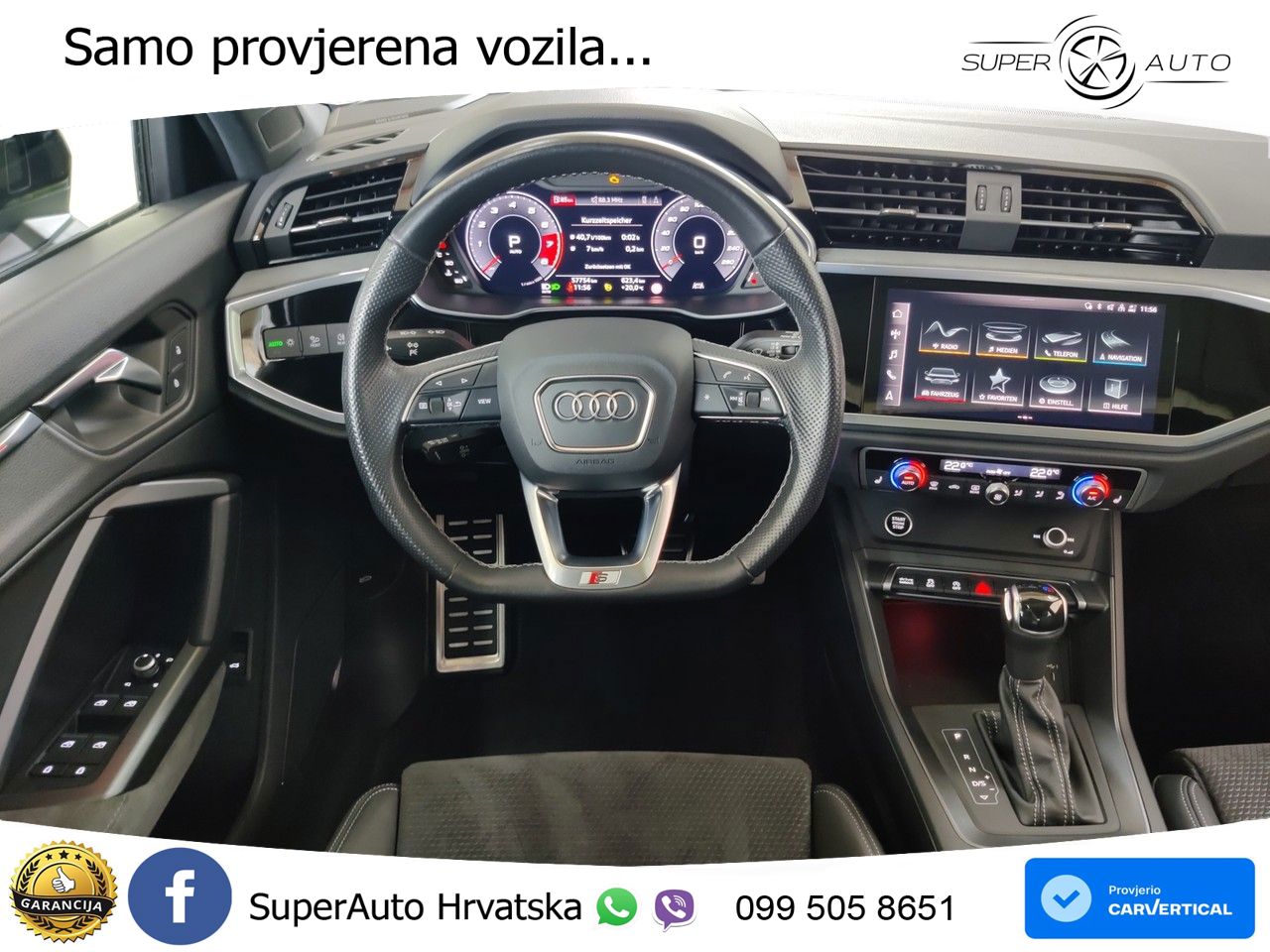 Audi Q3 II Sportback 45 TFSI (245 KS) quattro S tronic S line