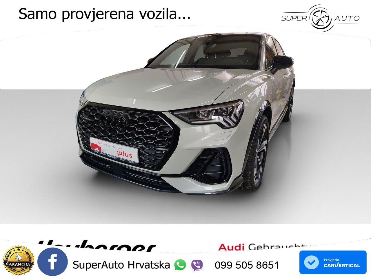 Audi Q3 II Sportback 45 TFSI (245 KS) quattro S tronic S line