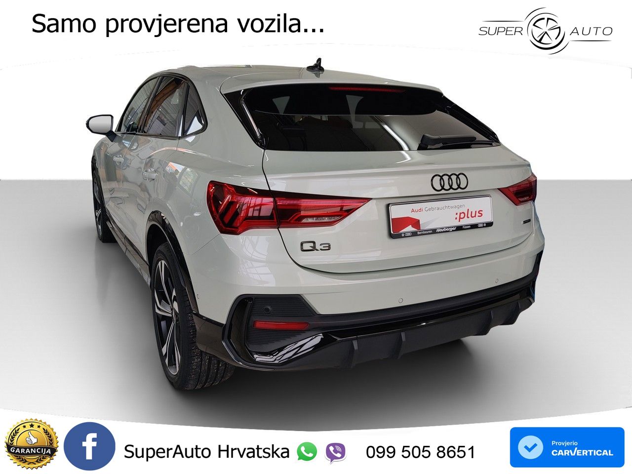 Audi Q3 II Sportback 45 TFSI (245 KS) quattro S tronic S line