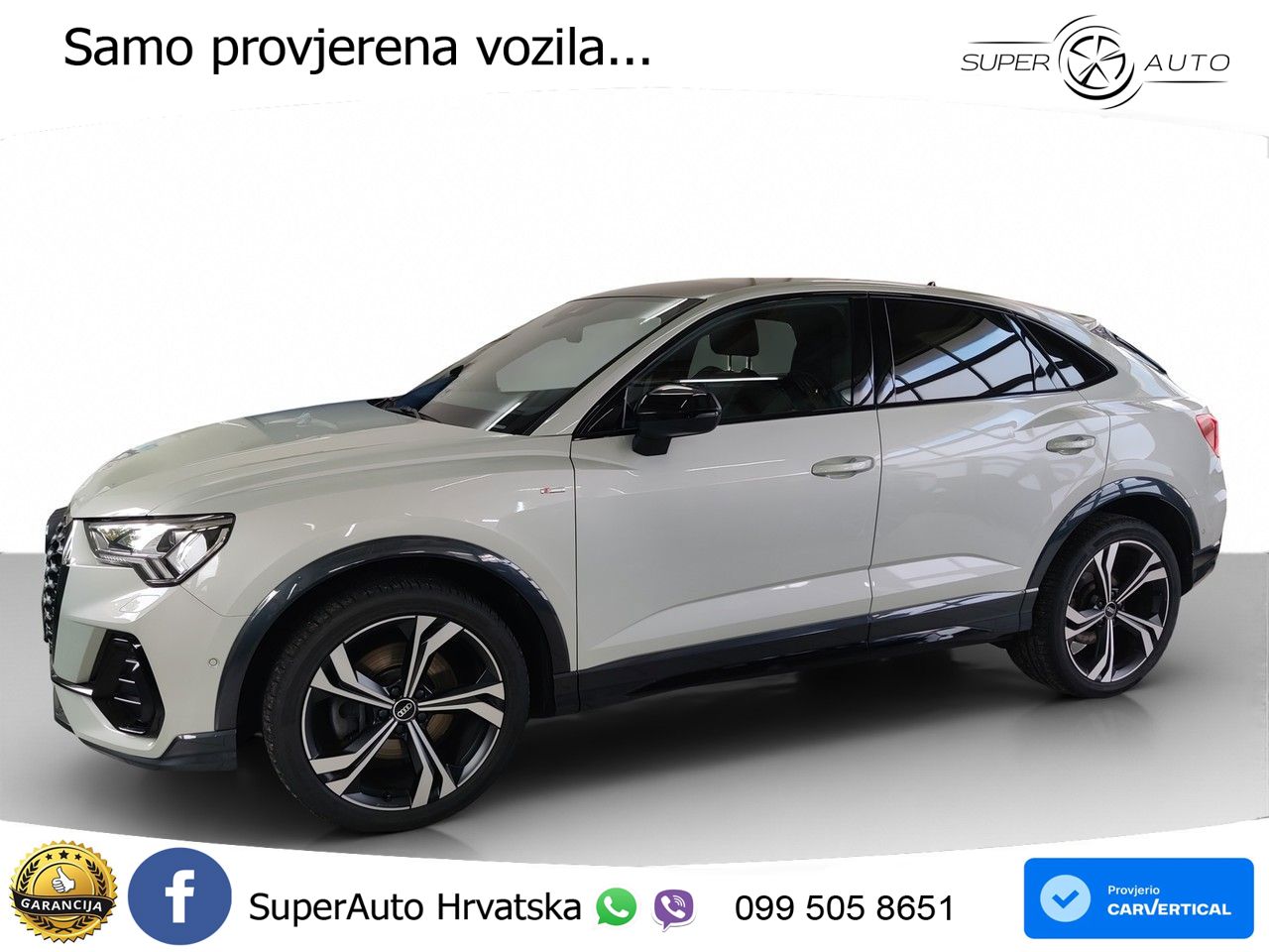 Audi Q3 II Sportback 45 TFSI (245 KS) quattro S tronic S line