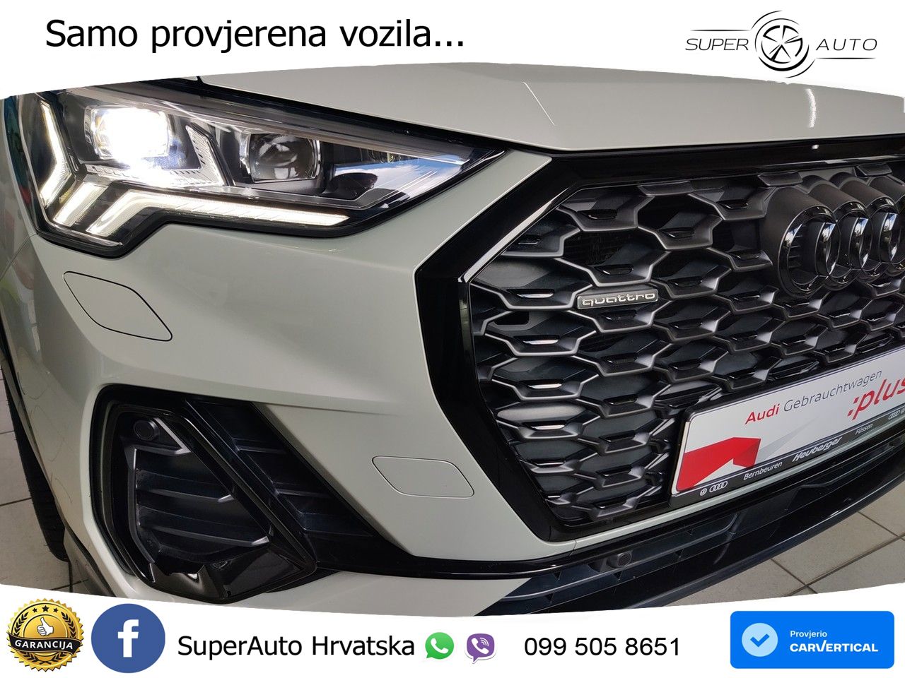 Audi Q3 II Sportback 45 TFSI (245 KS) quattro S tronic S line