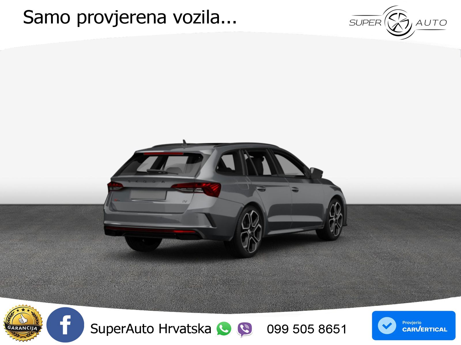 Škoda Octavia Combi RS 2.0 TDI (200 KS) DSG LED+GR SJED+ACC