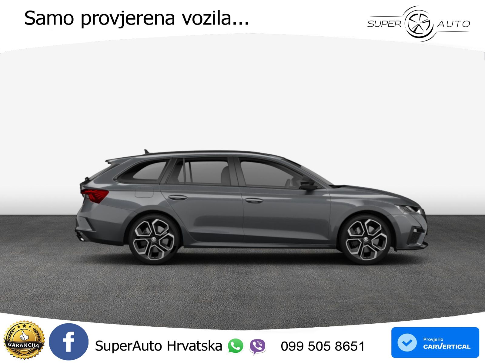 Škoda Octavia Combi RS 2.0 TDI (200 KS) DSG LED+GR SJED+ACC