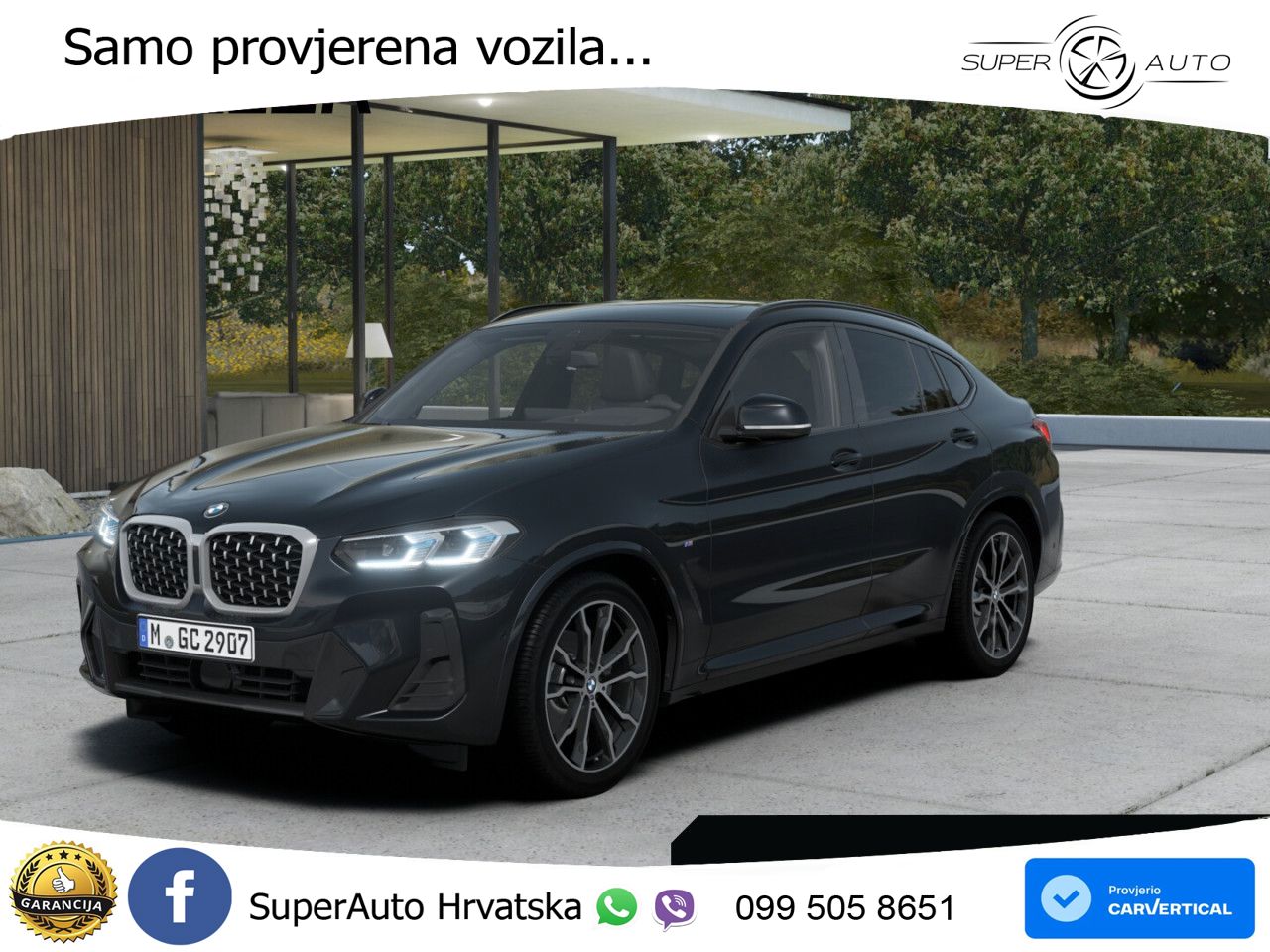BMW X4 30d (286 KS) xDrive Steptronic M Sport LED+GR SJED+ACC
