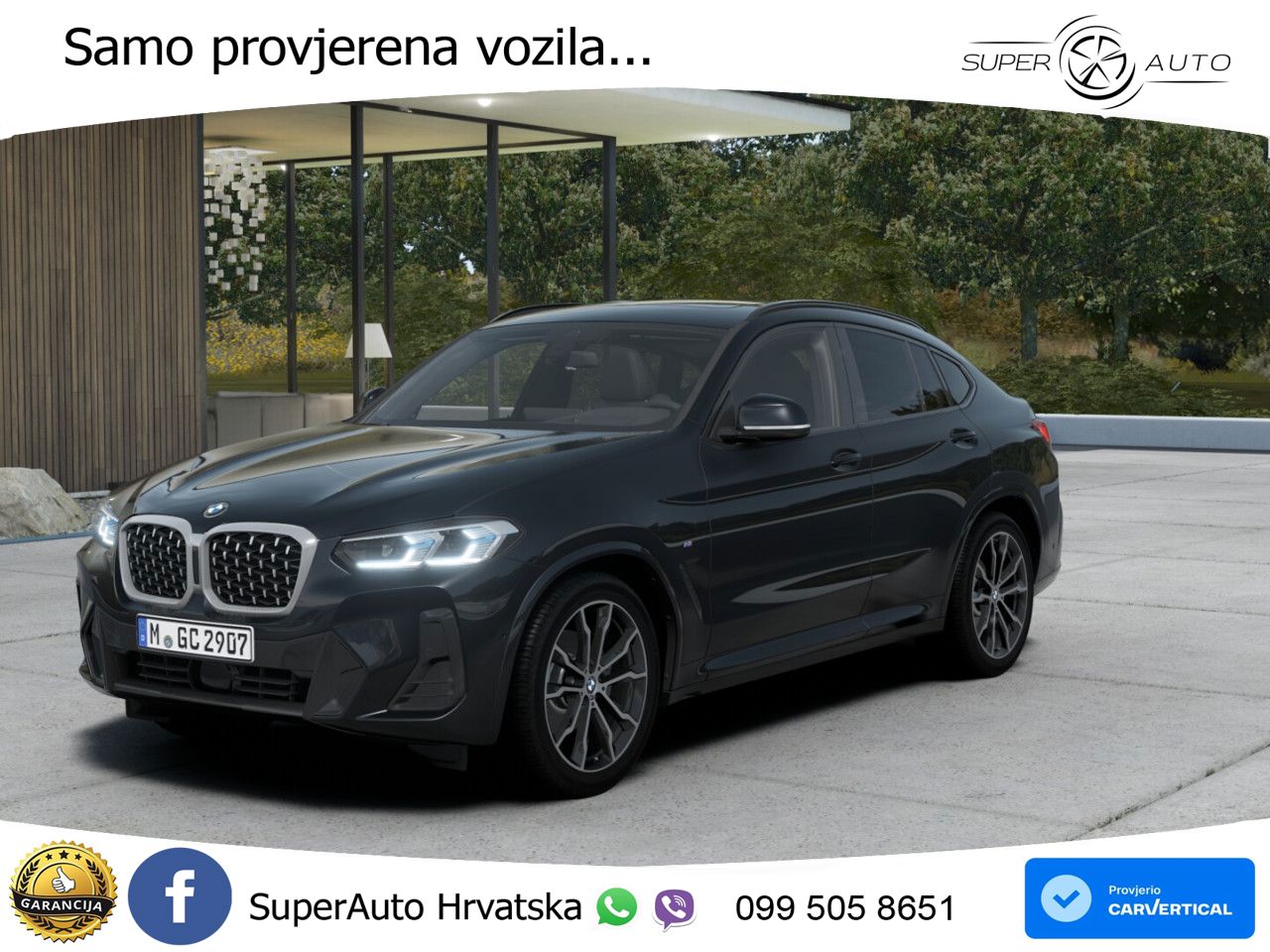 BMW X4 30d (286 KS) xDrive Steptronic M Sport LED+GR SJED+ACC