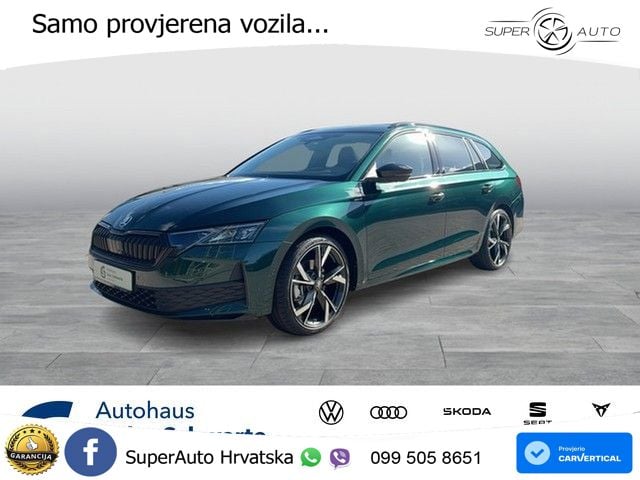 Škoda Octavia Combi 2.0 TSI (204 KS) 4x4 DSG SportLine LED+GR SJED+ACC