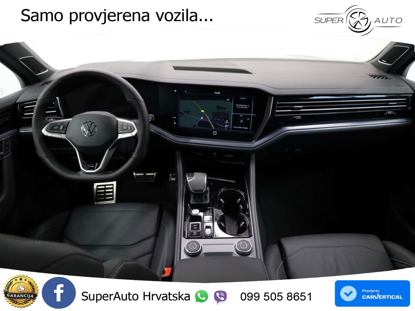 Volkswagen Touareg 3.0 V6 TDI (286 KS) 4MOTION Tiptronic ZRAČNI+ACC+GR SJED+KAM+PANO