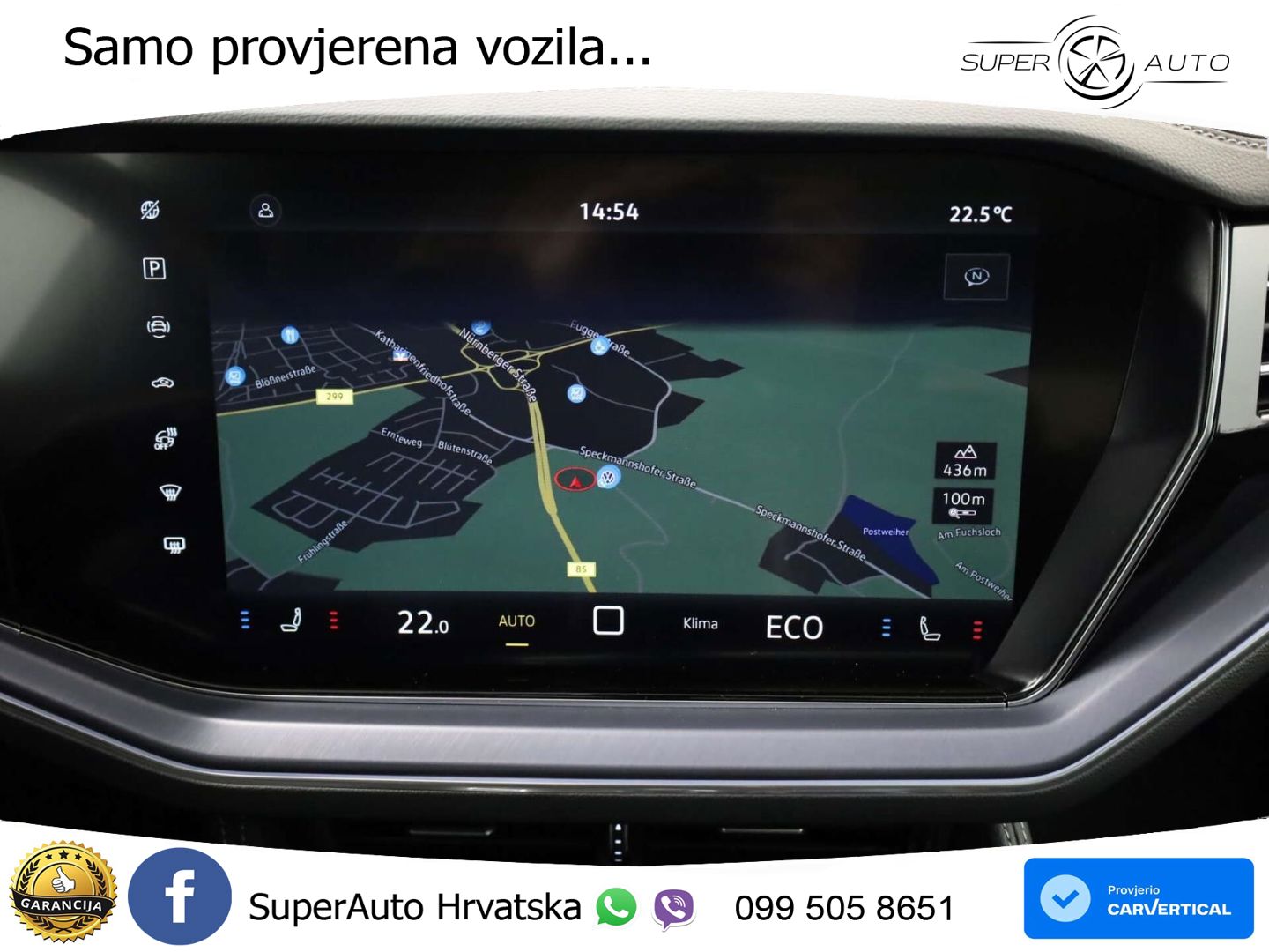 Volkswagen Touareg 3.0 V6 TDI (286 KS) 4MOTION Tiptronic ZRAČNI+ACC+GR SJED+KAM+PANO