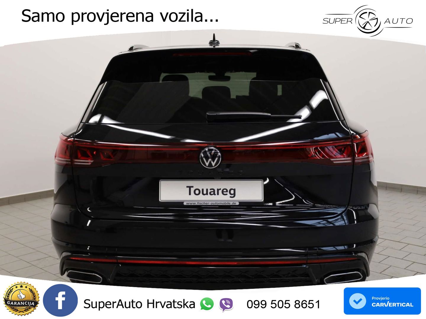 Volkswagen Touareg 3.0 V6 TDI (286 KS) 4MOTION Tiptronic ZRAČNI+ACC+GR SJED+KAM+PANO