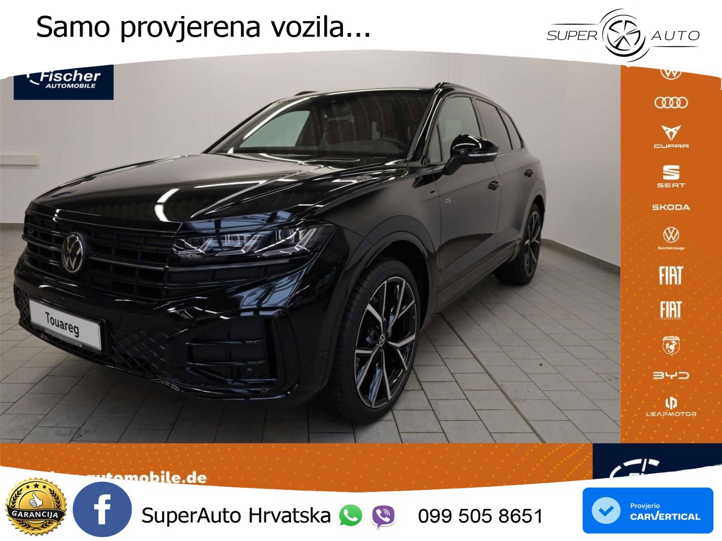 Volkswagen Touareg 3.0 V6 TDI (286 KS) 4MOTION Tiptronic ZRAČNI+ACC+GR SJED+KAM+PANO