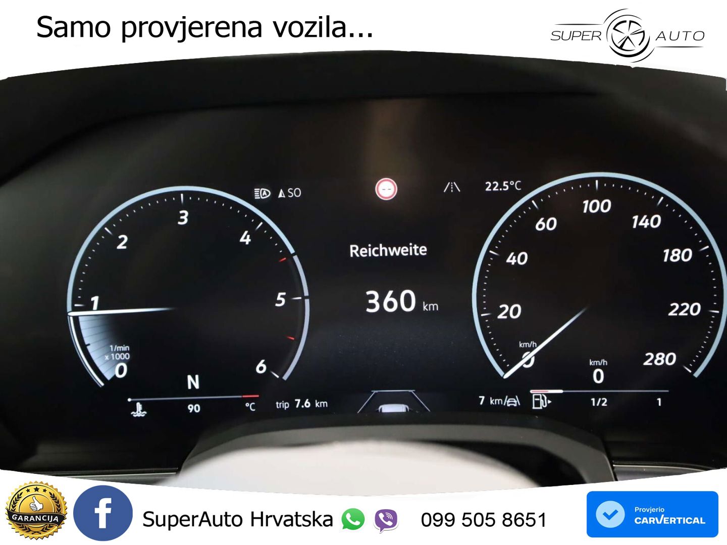 Volkswagen Touareg 3.0 V6 TDI (286 KS) 4MOTION Tiptronic ZRAČNI+ACC+GR SJED+KAM+PANO