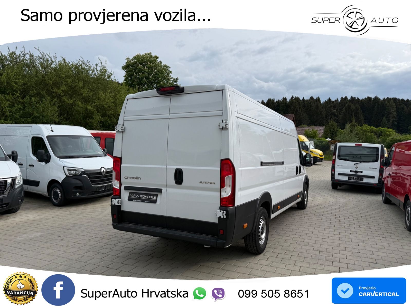 Citroën Jumper Kastenwagen L4-H2 KLIMA*KAMERA*3,5t 179 KS