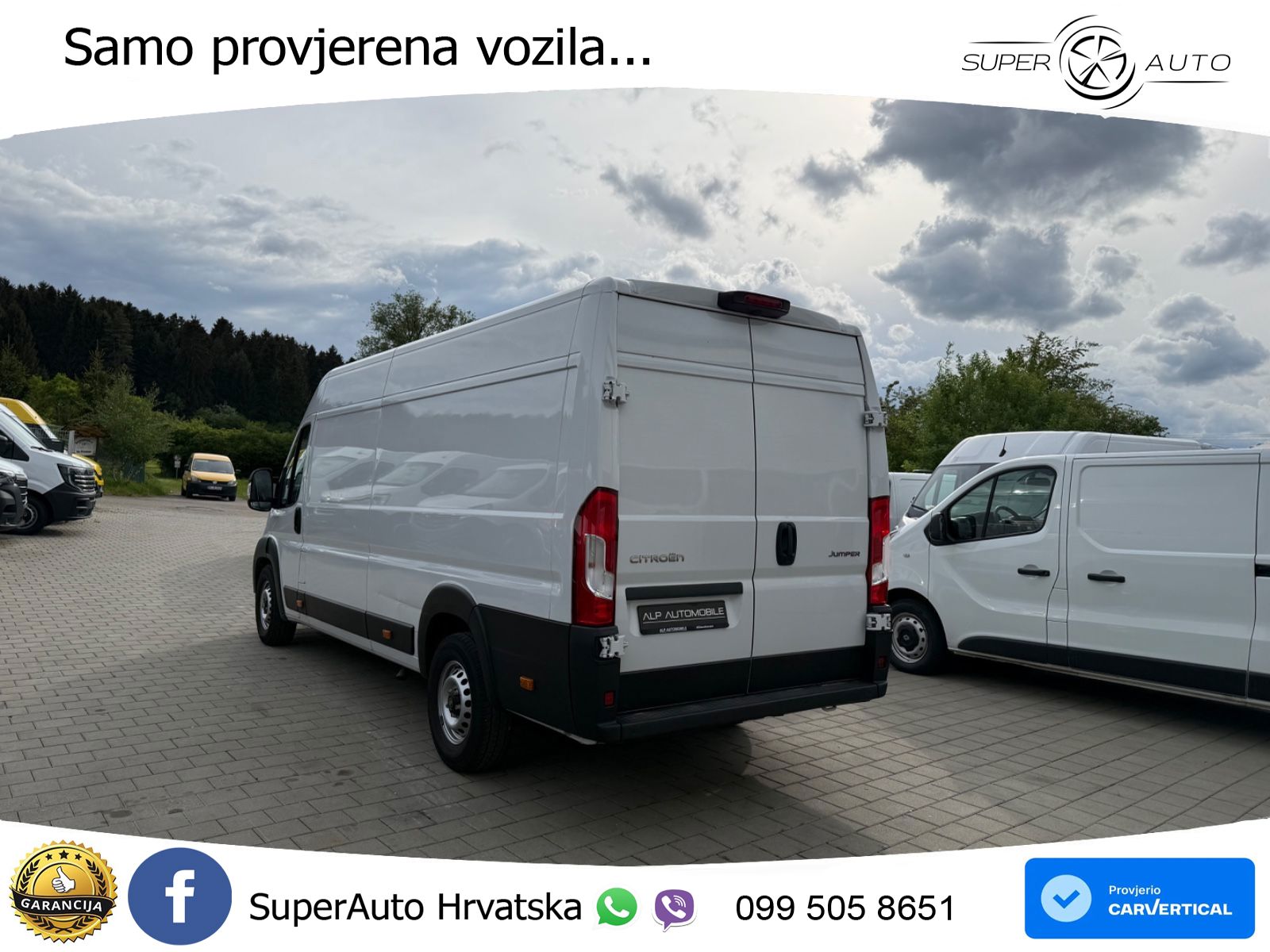 Citroën Jumper Kastenwagen L4-H2 KLIMA*KAMERA*3,5t 179 KS