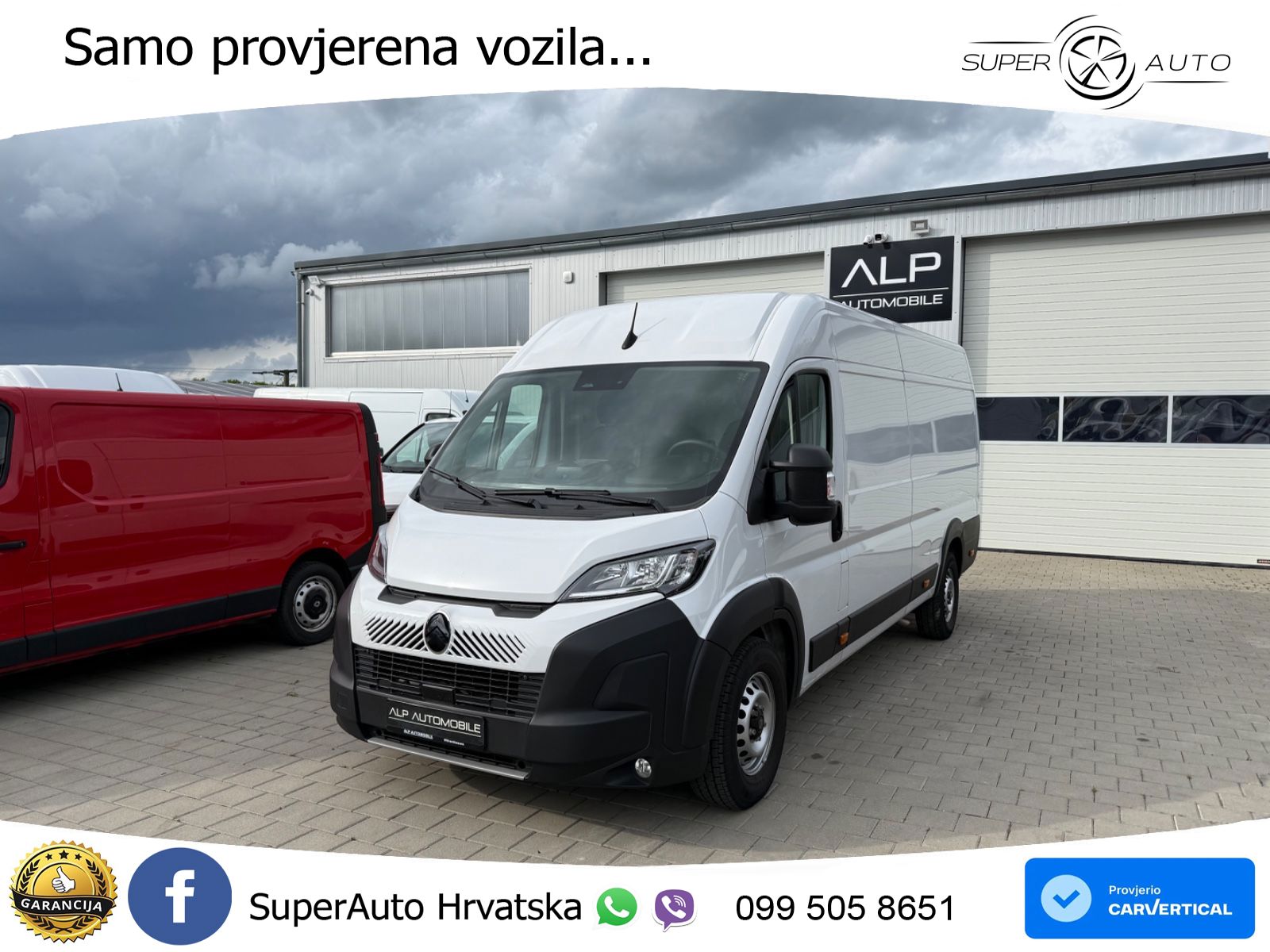 Citroën Jumper Kastenwagen L4-H2 KLIMA*KAMERA*3,5t 179 KS