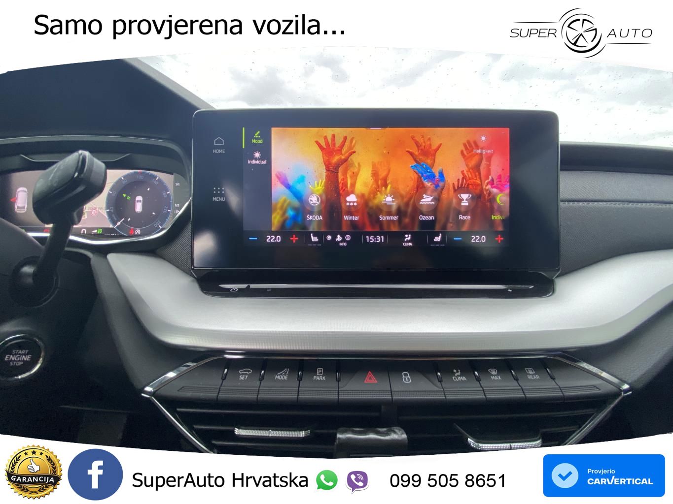 Škoda Octavia Combi 1.5 TSI EVO e-TEC (150 KS) DSG LED+GR SJED+ACC
