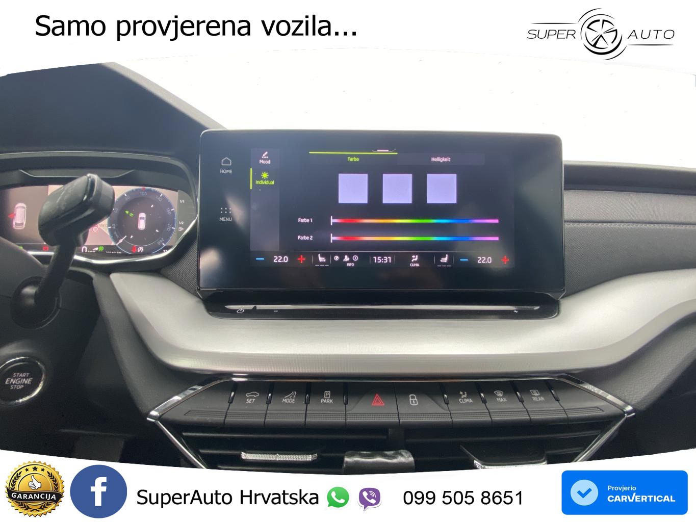 Škoda Octavia Combi 1.5 TSI EVO e-TEC (150 KS) DSG LED+GR SJED+ACC