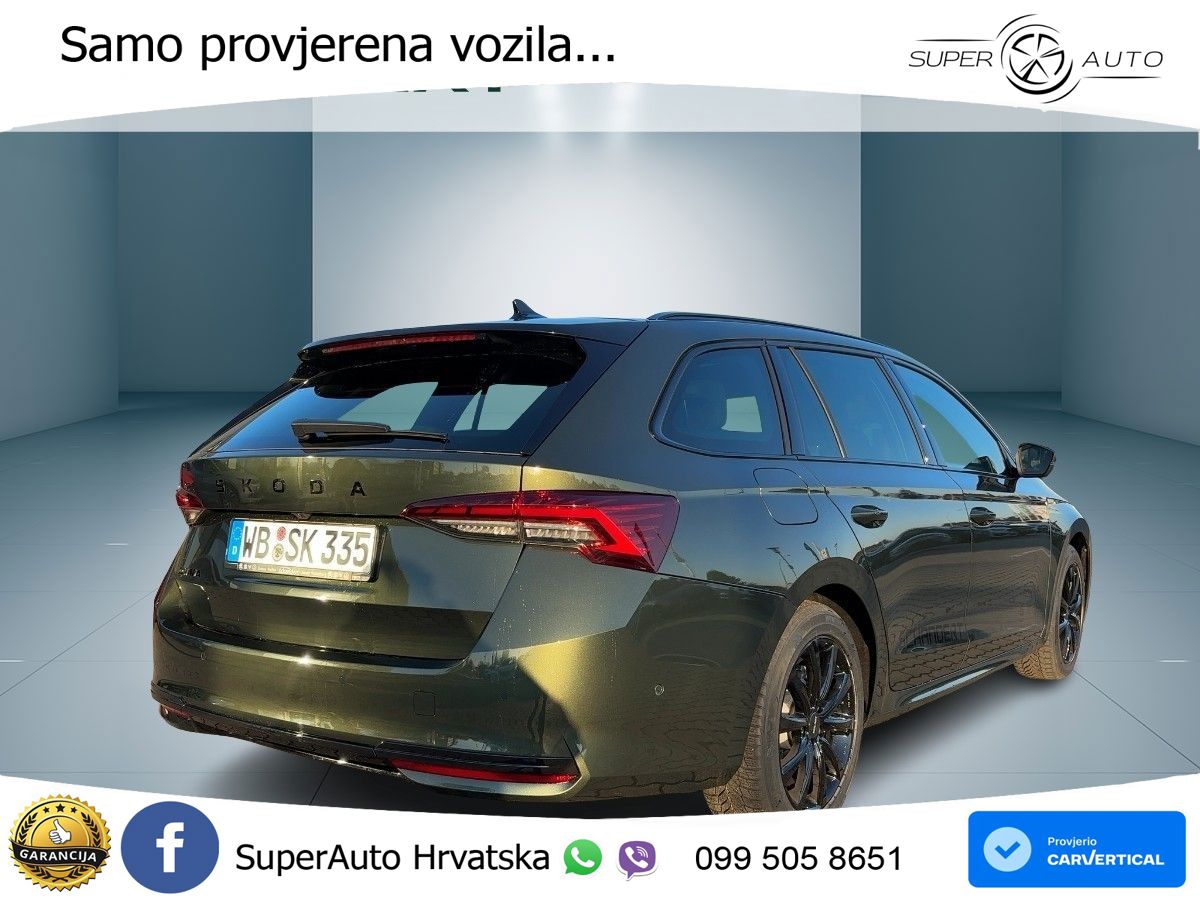 Škoda Octavia Combi 2.0 TDI (150 KS) DSG SportLine ACC+HEAD+GR SJED+360+PANO