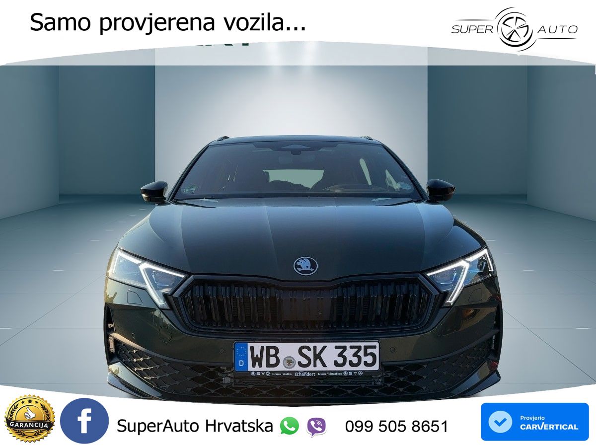 Škoda Octavia Combi 2.0 TDI (150 KS) DSG SportLine ACC+HEAD+GR SJED+360+PANO