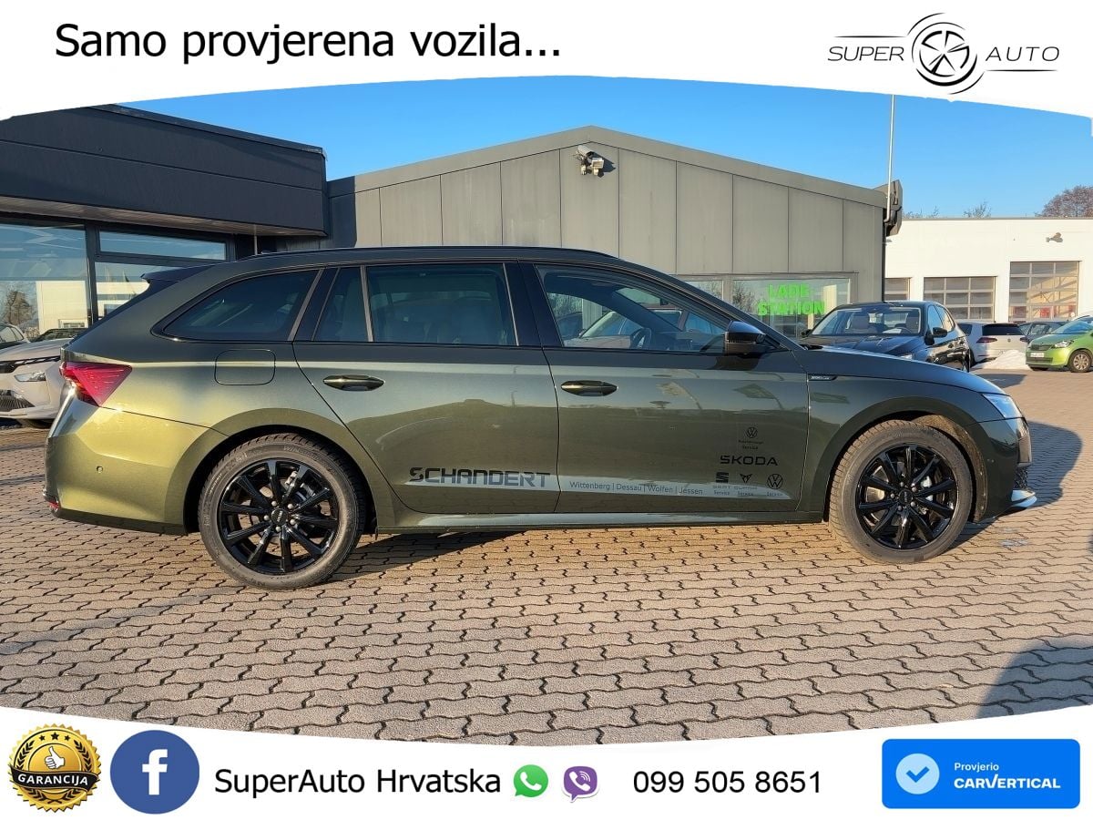 Škoda Octavia Combi 2.0 TDI (150 KS) DSG SportLine ACC+HEAD+GR SJED+360+PANO