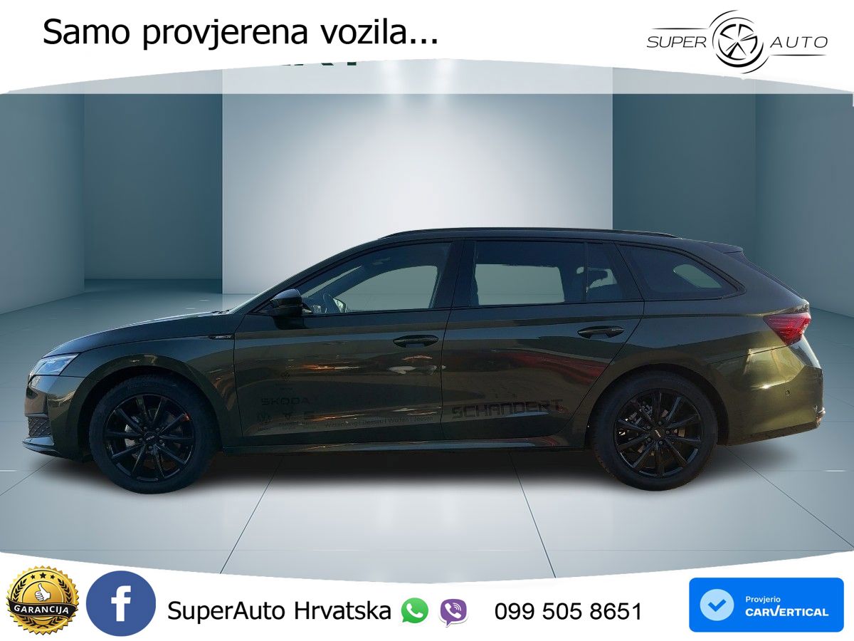 Škoda Octavia Combi 2.0 TDI (150 KS) DSG SportLine ACC+HEAD+GR SJED+360+PANO