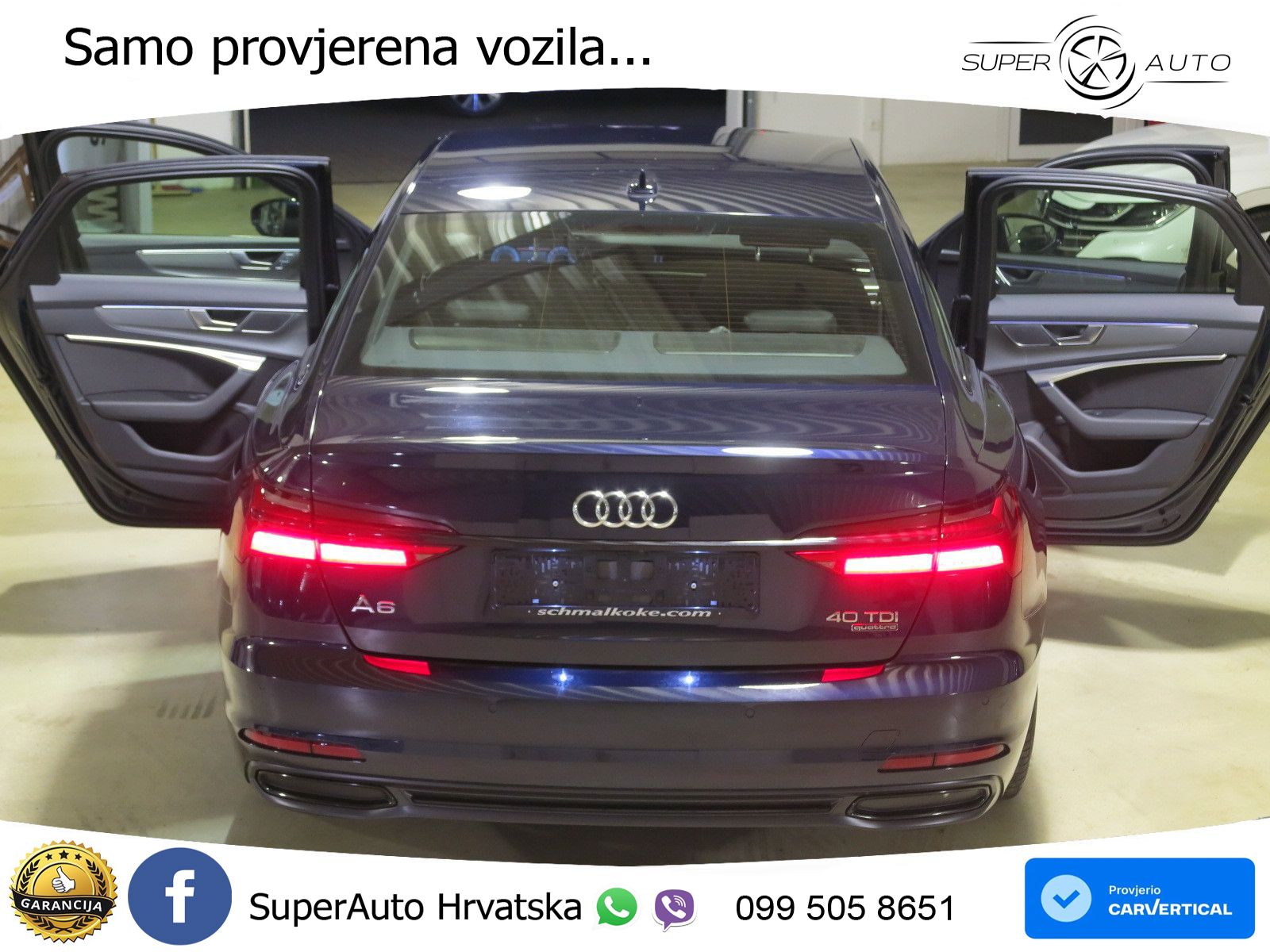 Audi A6 40 TDI (204 KS) quattro ultra S tronic LED+GR SJED+ACC