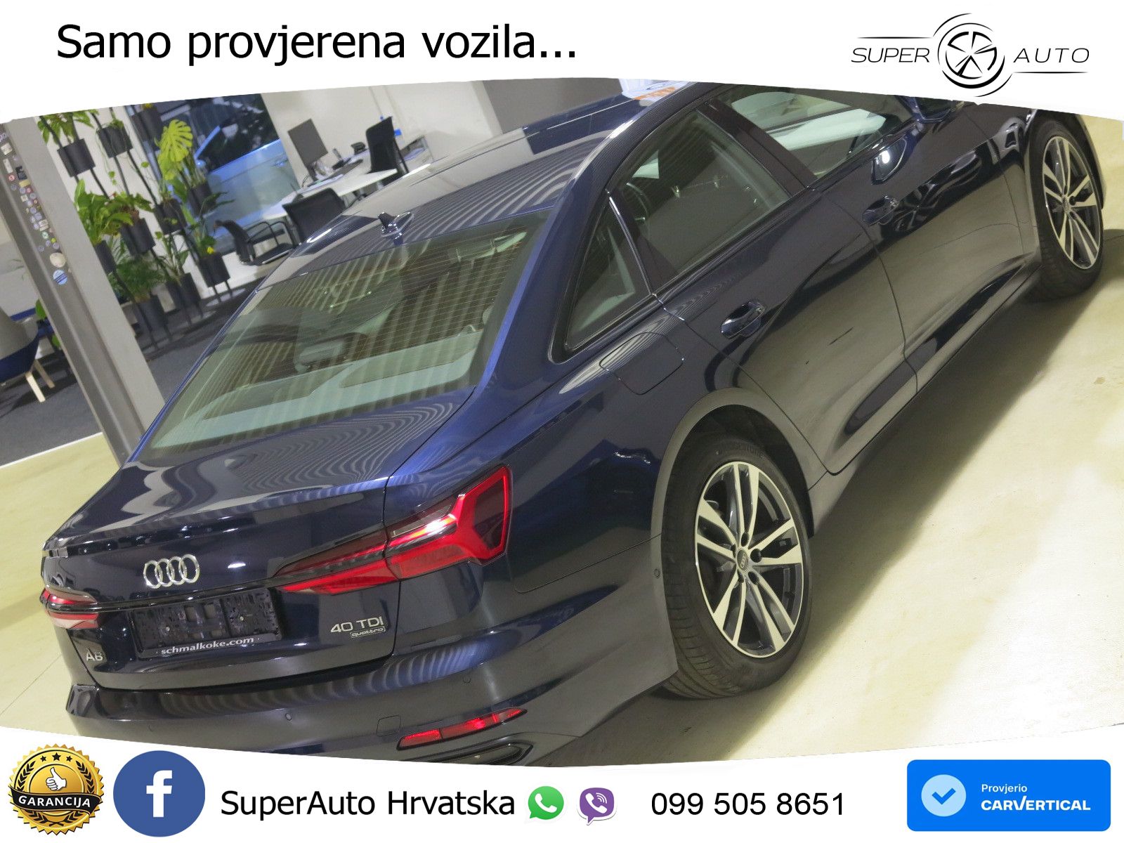 Audi A6 40 TDI (204 KS) quattro ultra S tronic LED+GR SJED+ACC
