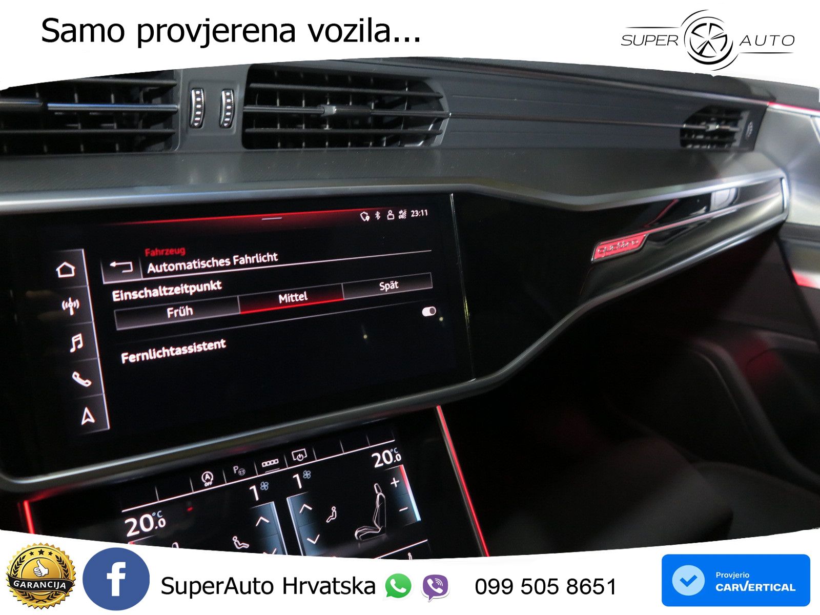 Audi A6 40 TDI (204 KS) quattro ultra S tronic LED+GR SJED+ACC